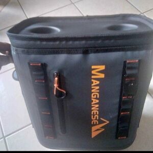 Manga Gray and Orange Men's Backpack